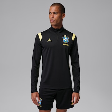 Camiseta Brasil Jordan Manga Longa Academy Pro 2026 Treino Masculina